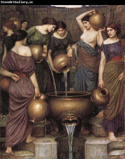 John William Waterhouse The Danaides